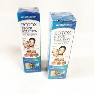 WEST&MONTH Botox Anti-Aging Serum Bundle Of 2 New In Box.